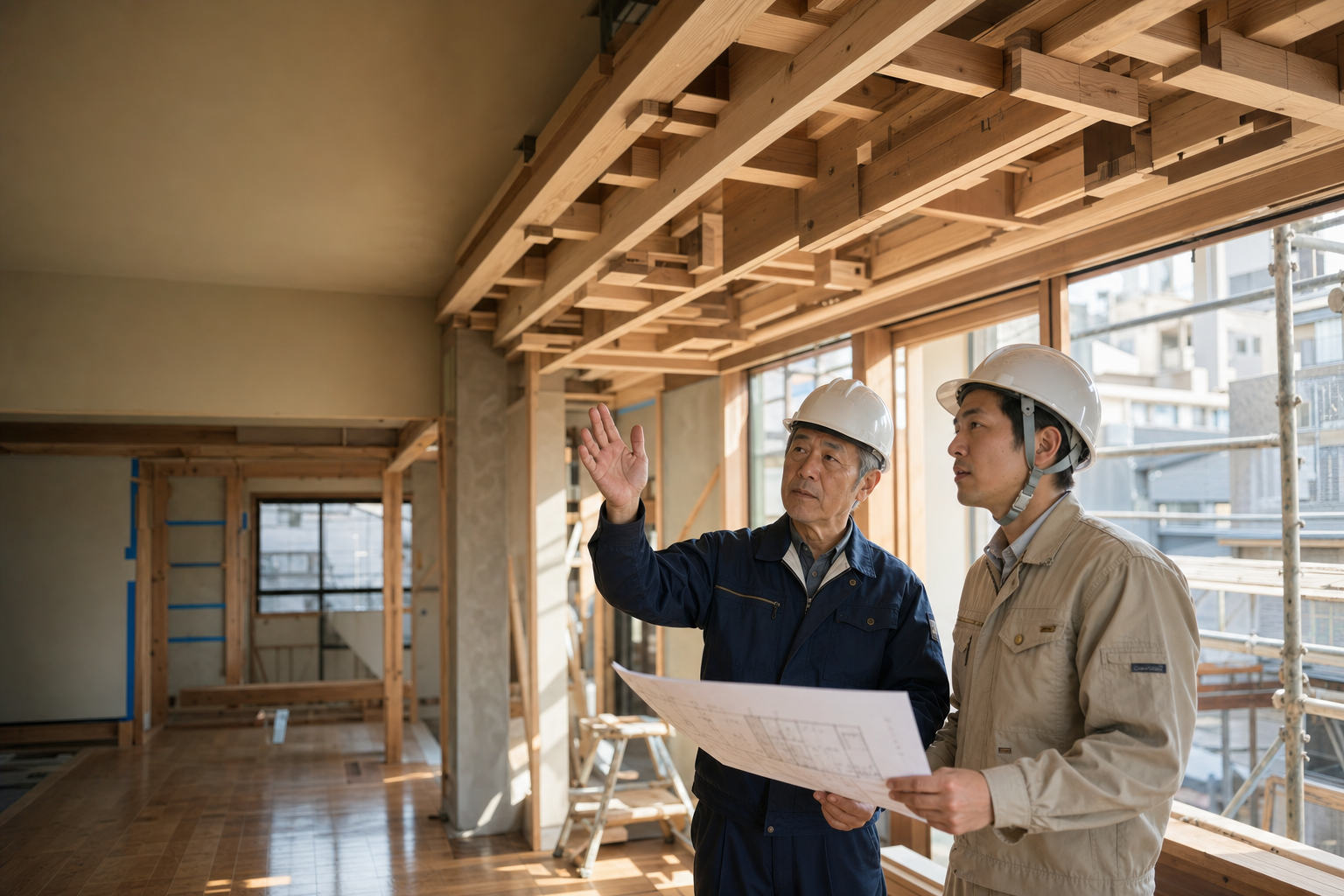 株式会社大塚工務店 棟梁と職人 — 加須の住まいの現場